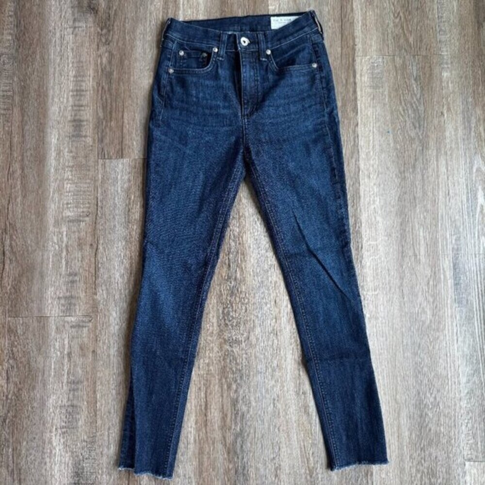Rag & Bone High Rise Ankle Skinny Jeans Size 26